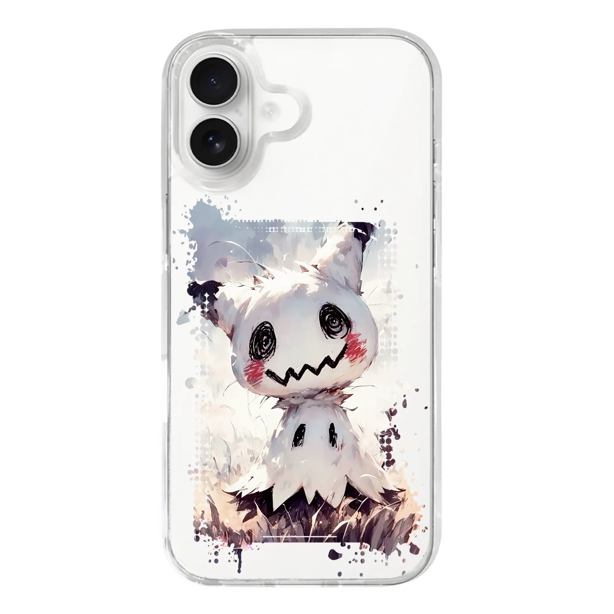 ポケモン グッズ,ミミッキュ - iPhone 17シリーズ 透明スマホケース – 薄型・耐衝撃・精密フィット保護カバー